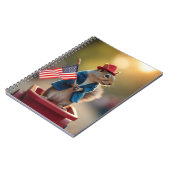 Carnet Écureuil patriotique (Côté gauche)
