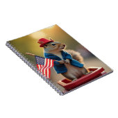Carnet Écureuil patriotique (Côté Droit)