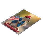 Carnet Écureuil patriotique (Côté gauche)