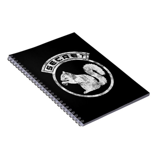 Carnet Écureuil Secret - Distressé - Type 2 (Côté Droit)