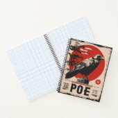 Carnet Edgar Allan Poe Raven Design de littérature gothiq (Intérieur)