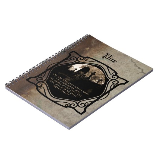 Carnet Edgar Allen Poe (Côté gauche)