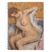Carnet Edgar Degas - Après le bain (Devant)