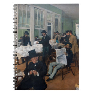 Carnet Edgar Degas - Bureau de coton à La Nouvelle-Orléan