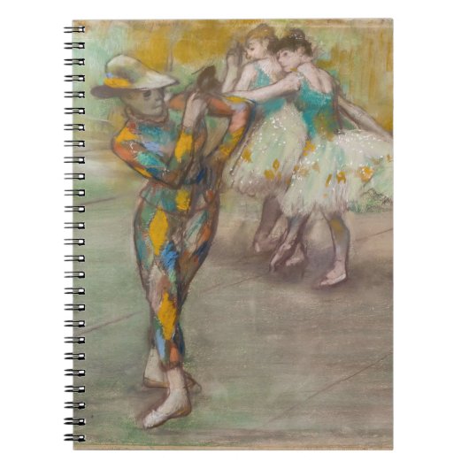 Carnet Edgar Degas - Danse de l'Arlequin (Devant)