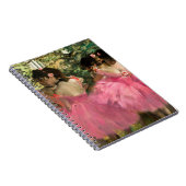 Carnet Edgar Degas - Danseurs en rose (Côté Droit)