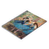 Carnet Edgar Degas - Danseuses en bleu (Côté gauche)