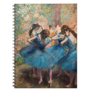 Carnet Edgar Degas - Danseuses en bleu