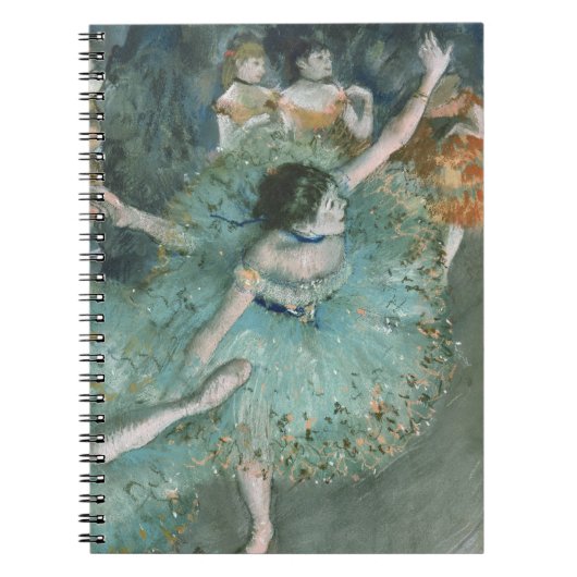 Carnet Edgar Degas Edgar Dancer (Danseuse en vert) (Devant)