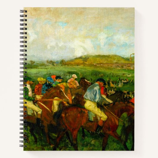 Carnet Edgar Degas Équitation (Devant)