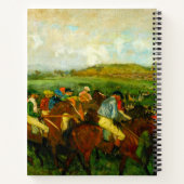 Carnet Edgar Degas Équitation (Dos)