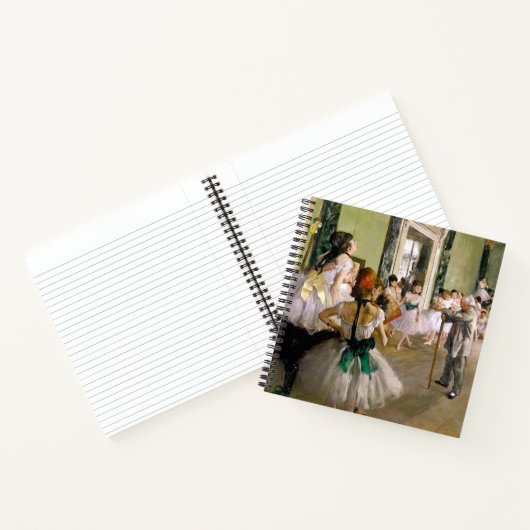 Carnet Edgar Degas La Classe Danse (Intérieur)
