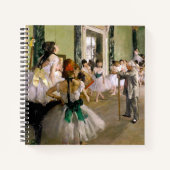 Carnet Edgar Degas La Classe Danse (Devant)