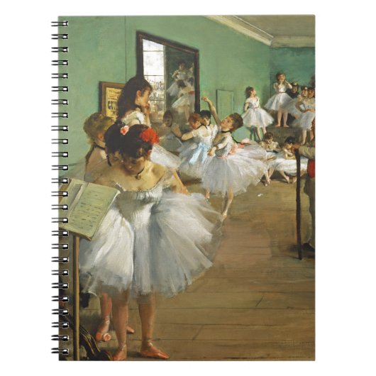 Carnet Edgar Degas La Classe Danse (Devant)