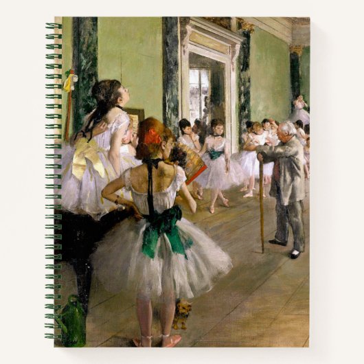 Carnet Edgar Degas La Classe Danse (Devant)
