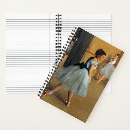 Carnet Edgar Degas Le Foyer de la Danse à l'Opéra (À l'intérieur)
