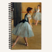 Carnet Edgar Degas Le Foyer de la Danse à l'Opéra (Recto)