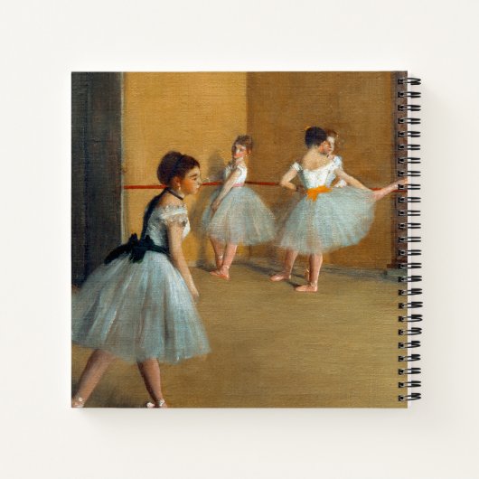 Carnet Edgar Degas Le Foyer de la Danse à l'Opéra (Dos)
