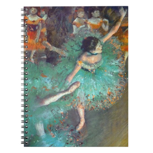 Carnet Edgar Degas - Les Danseuses Vertes - Danse de Ball (Devant)