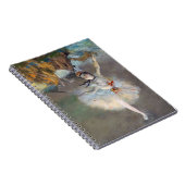 Carnet Edgar Degas - L'Étoile / Danseur sur scène (Côté Droit)