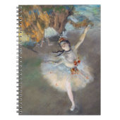 Carnet Edgar Degas - L'Étoile / Danseur sur scène (Devant)