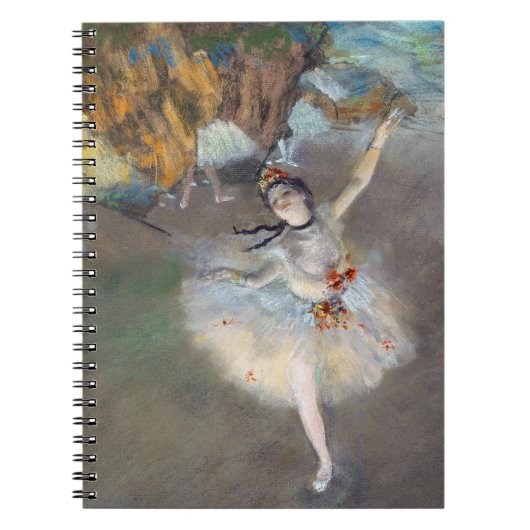 Carnet Edgar Degas - L'Étoile / Danseuse sur scène (Devant)