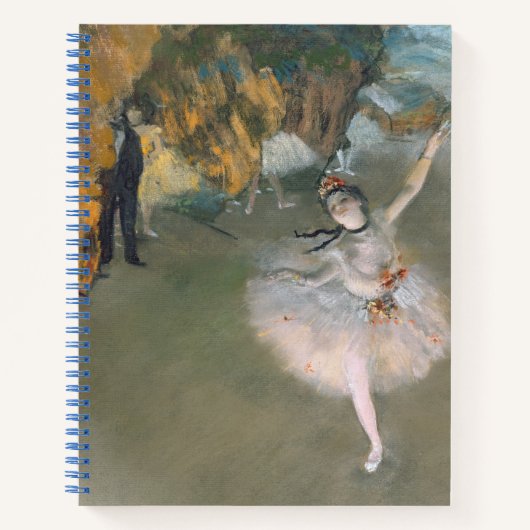 Carnet Edgar Degas | L'étoile ou la danseuse sur scène (Devant)