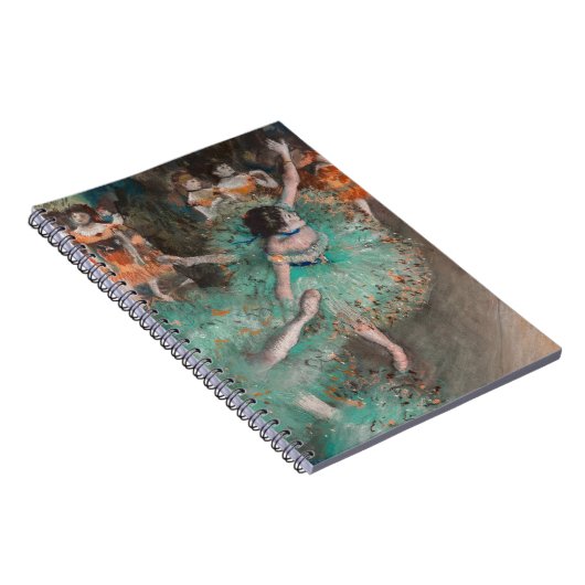 Carnet Edgar Degas - Swaying Dancer / Danseuse en vert (Côté Droit)
