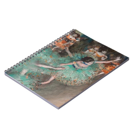 Carnet Edgar Degas - Swaying Dancer / Danseuse en vert (Côté gauche)