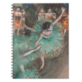Carnet Edgar Degas - Swaying Dancer / Danseuse en vert (Devant)