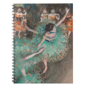 Carnet Edgar Degas - Swaying Dancer / Danseuse en vert