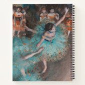 Carnet Edgar Degas Swaying Danseuse Green Dancer (Dos)