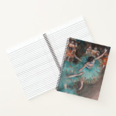 Carnet Edgar Degas Swaying Danseuse Green Dancer (Intérieur)