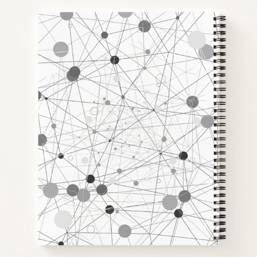 Carnet Edgy BOHO Composition en gris Objet (Dos)