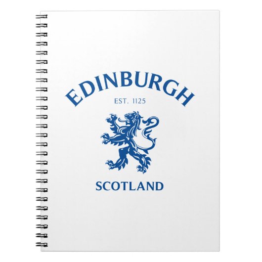 Carnet EDIMBOURG Écosse (Devant)