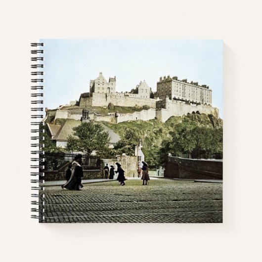 Carnet Edinburgh Castle Scotland 1910 Grassmarket (Devant)