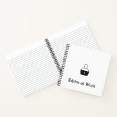 Carnet Éditeur au bureau (Intérieur)