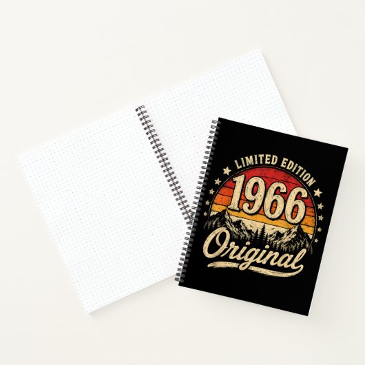 Carnet Édition originale limitée vintage 1966 (Intérieur)