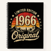 Carnet Édition originale limitée vintage 1966 (Devant)