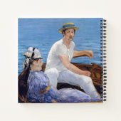 Carnet Edouard Manet - En bateau (Dos)