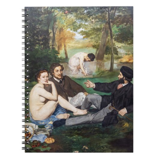 Carnet Edouard Manet - Le déjeuner sur l'herbe (Devant)