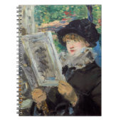 Carnet Edouard Manet - Lecture Femme (Devant)