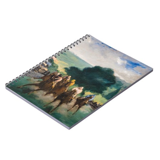 Carnet Edouard Manet - Les courses à Longchamp (Côté gauche)