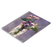 Carnet Edouard Manet - Pinks et Clematis, (Côté gauche)