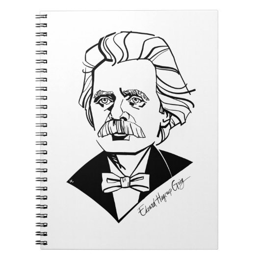 Carnet Edvard Grieg (Devant)
