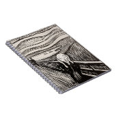 Carnet Edvard Munch La Lithographie De Cri Imprimer Célèb (Côté Droit)