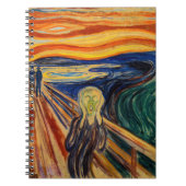 Carnet Edvard Munch - Le cri 1910 (Devant)