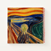 Carnet Edvard Munch - Le cri 1910 (Dos)