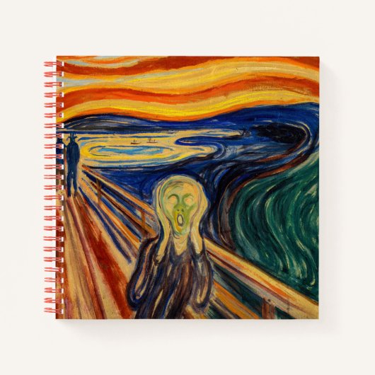 Carnet Edvard Munch - Le cri 1910 (Devant)