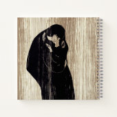 Carnet Edvard Munch - Le Kiss IV (Dos)